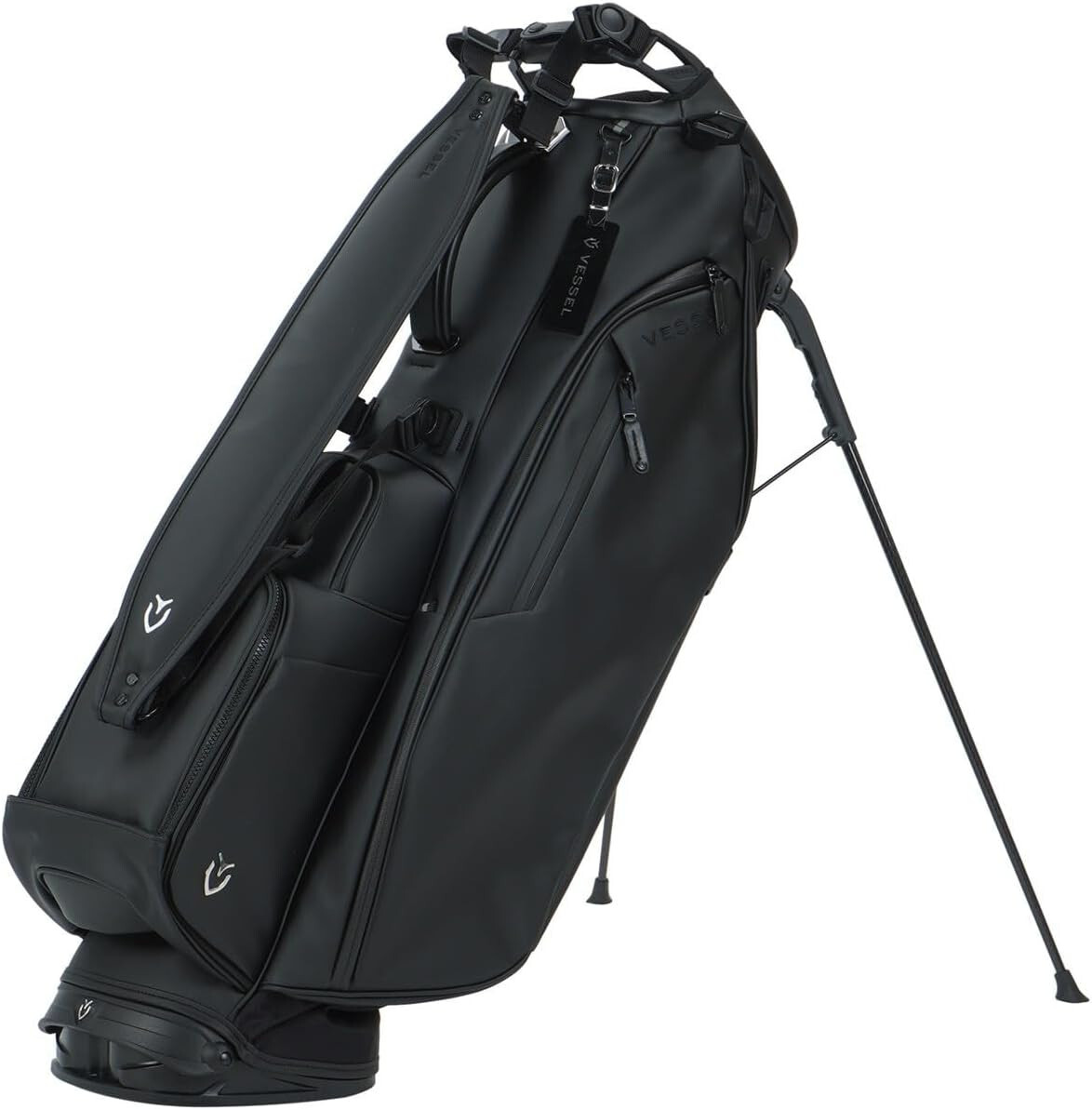 Мужская сумка для гольфа VESSEL Golf Caddy Bag PLAYER 40 с одним ремешком 8 5x47 дюймов 34 кг черный 98190₽