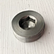 71-2800 HEX CRANK PLUG - UNF THREAD- TRIUMPH T120 TR6 T140 TR7 - UK MADE