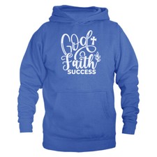 God Faith Success Christian Religious God Bible Church Jesus Christ Hoodie