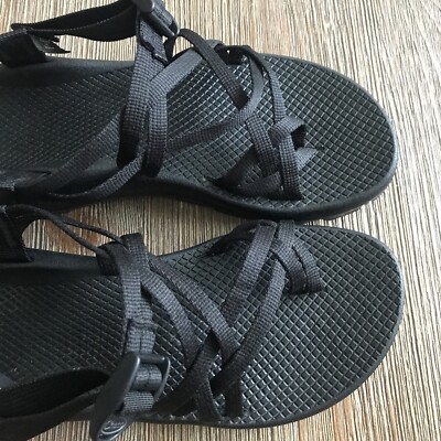 ちゃこ Chaco Classic ZX Black Strap Sandal Women's Size 9 | eBay Australia