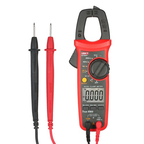 UNI-T TRUE RMS Digital Clamp Meter Multimeter AC DC Volt Amp Ohm Cap NCV Tester - Picture 9 of 17