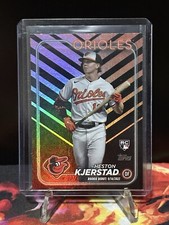 2024 Topps Update Series Heston Kjerstad RC Rookie Debut Holiday #US86 Orioles