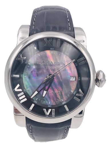 Orologio Locman Toscano Automatico Ref590AA/900 42mm grigio Scontatissimo  Nuovo | eBay