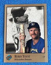 ROBIN YOUNT BREWERS 1983 TOPPS #321 TEAM LEADERS/CHECKLIST, '92 LEAF STUDIO #200