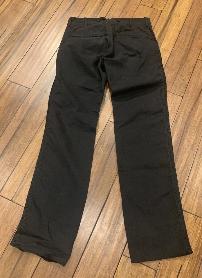 DIESEL Black Gold Mens Black Pants Size 29 W-34 L - Image 2 of 4