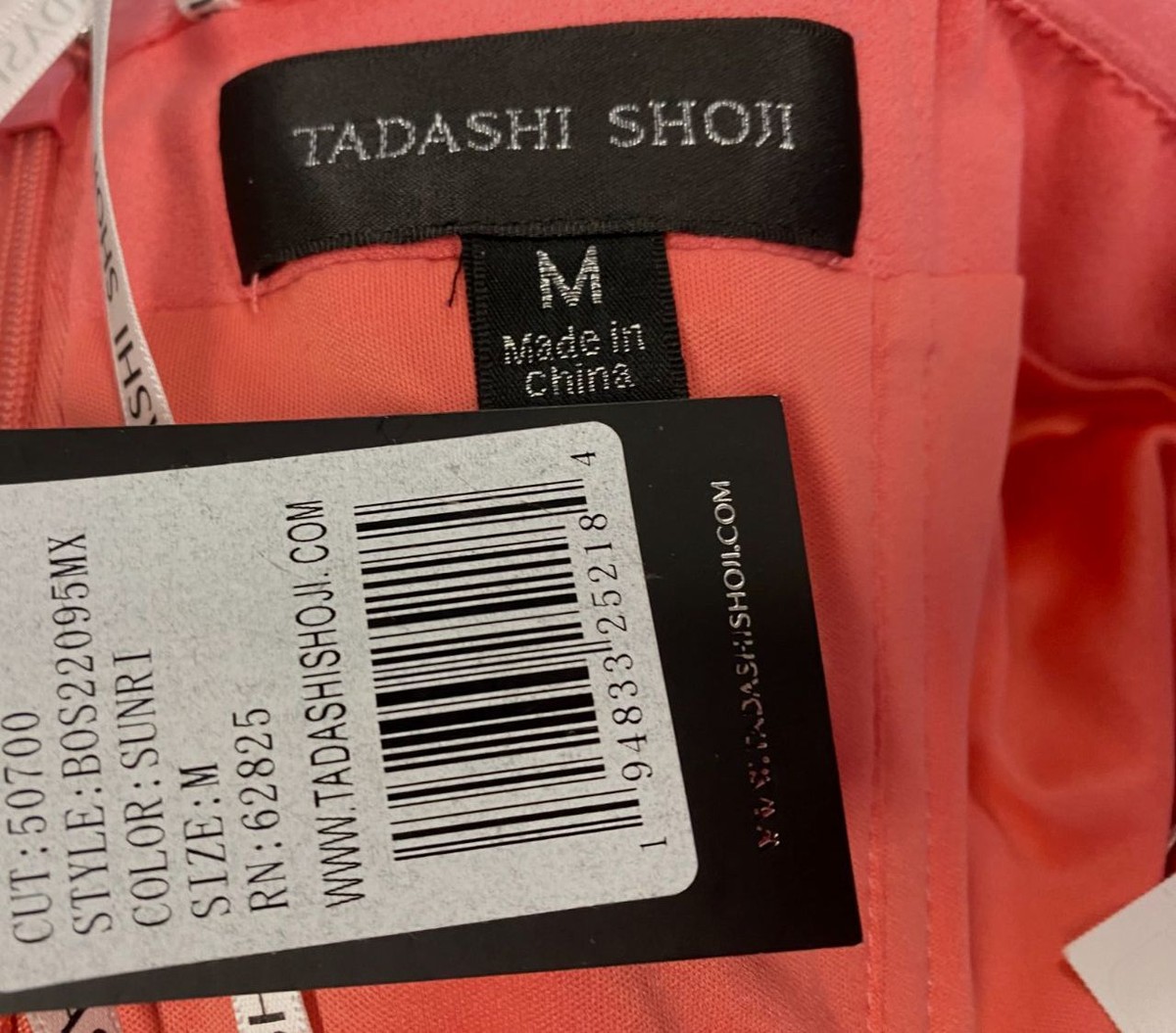 $318 Tadashi Shoji Women's Pink Crepe Halter Midi Dress Size M | eBay