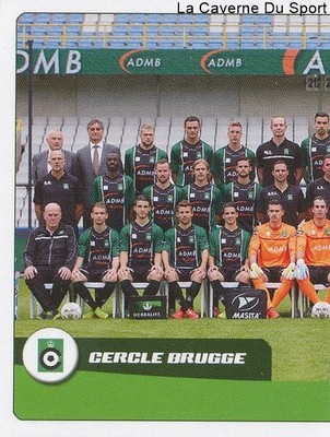 Nr. 023 TEAM TEAM 1/2 # BELGIEN CIRCLE BRUGGE STICKER PANINI PRO LEAGUE 2015
