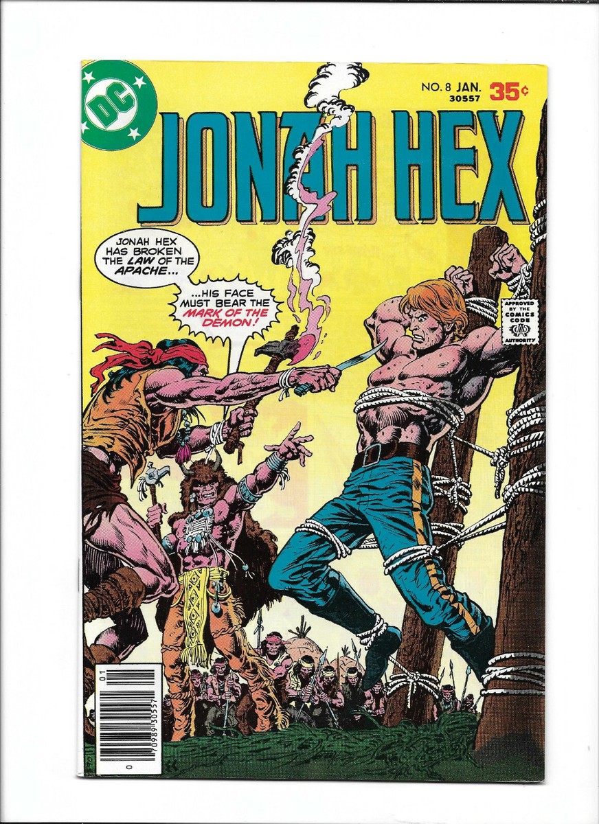 JONAH HEX #8 [1978 VF-NM] ORIGIN FACE SCAR! | eBay