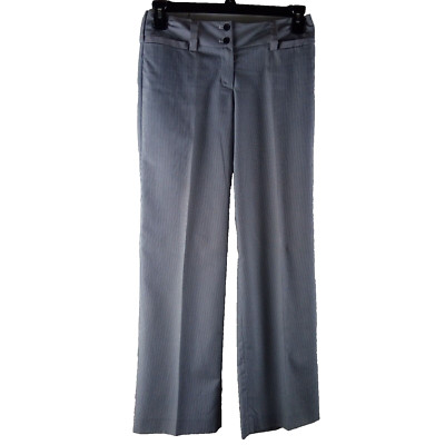 Focus 2000 Petite Womens Size 8P Multicolor Pinstripe Suit Pant 30x30 FF