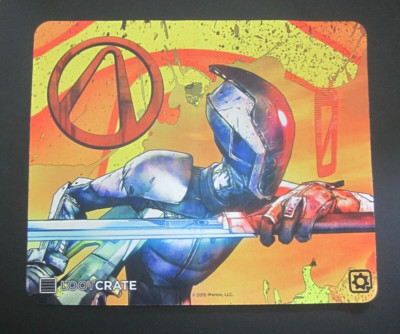 BORDERLANDS 2 Zero Assassin Game Mat mouse pad Loot Crate 2015 Exclusive