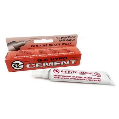 G-S Clear Adhesive Glue GS Hypo Cement NEW STOCK UK SELLER Watch Jewellery Hobby