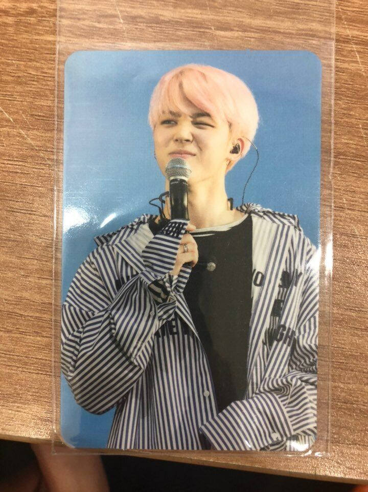 BTS 2017 The Wings Tour In Seoul DVD Live Trilogy Jimin Photocard 