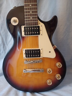 EPIPHONE - LES PAUL 100 Black Sunburst Electric Guitar | eBay