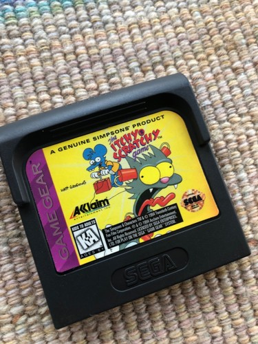 Juego Itchy & Scratchy (Sega Game Gear, 1995) - Imagen 3 de 6