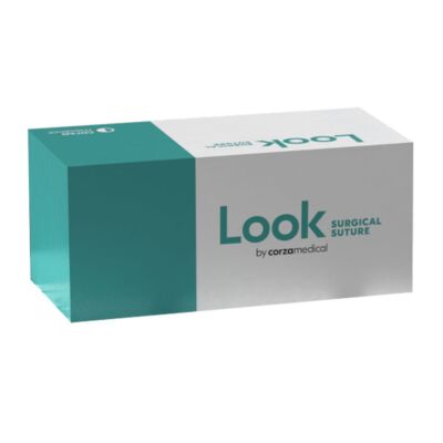 Look 2/0 PolySyn/PGA 27'' Violet Braided Suture, Taper Point Needle, 12/Pk