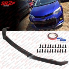 For 14-16 Toyota Corolla S Type A Front Body Bumper Pu Lip Kit Spoiler Splitter For 14-16 Toyota Corolla S Type A Front Body Bumper Pu Lip Kit Spoiler Splitter