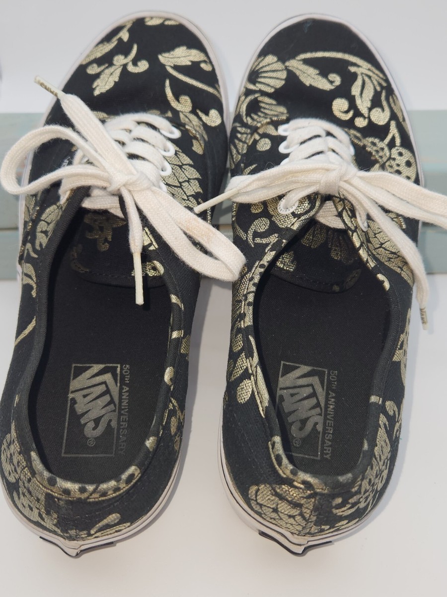 Vans 50TH Anniversary Skateboard Shoe Men's Size 8 Women's 9.5