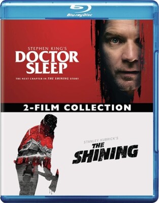 THE SHINING + DOCTOR SLEEP New Sealed Blu-ray 2 Film Collection Stephen King