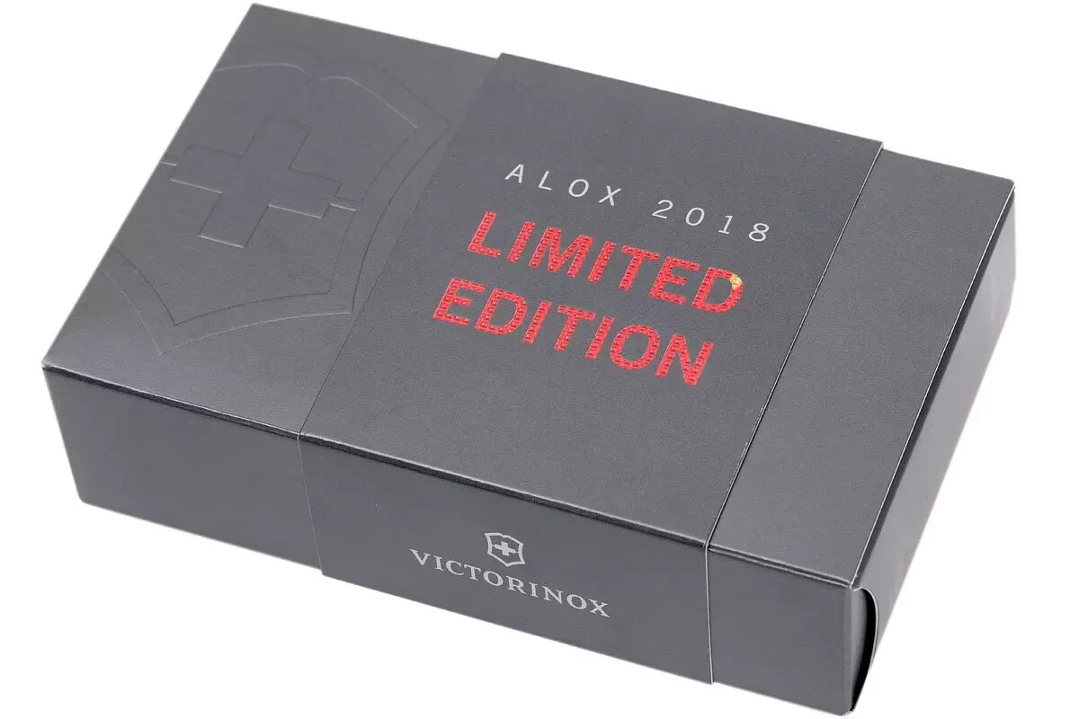 Rare Victorinox Cadet Alox Berry Red 2018 Limited Edition Swiss