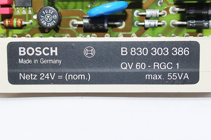 BOSCH B 830 303 386 Valve Amplifier Card QV60-RGC1 | eBay