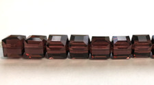 Swarovski Crystal Cubes 6mm 288 pcs Burgundy 5601