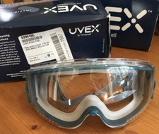 Honeywell UVEX Stealth Safety Goggles, Teal (S39610C)