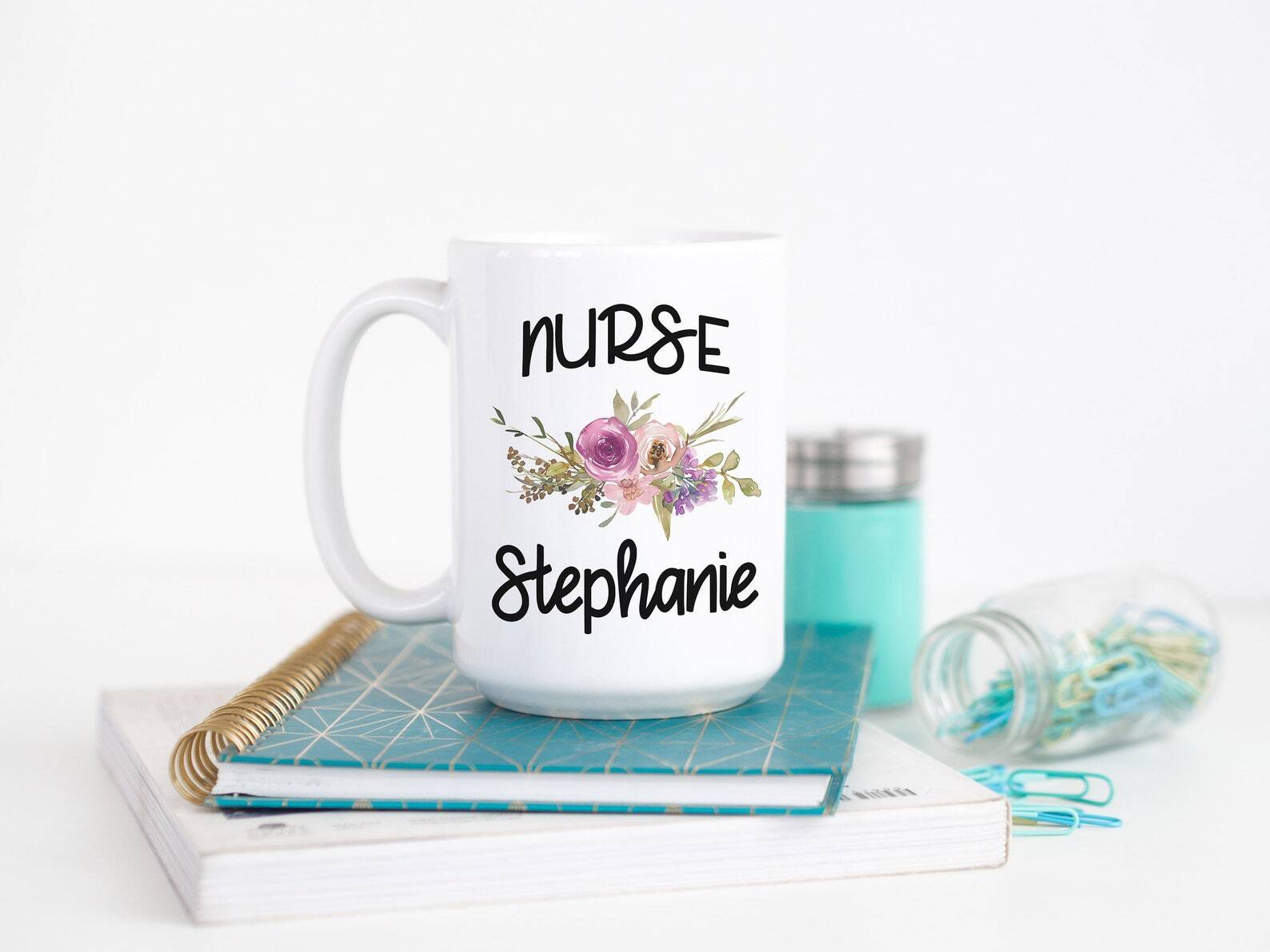 Personalized Nurse Coffee Mug Gift For Nurse Nursing School Cup Personalized