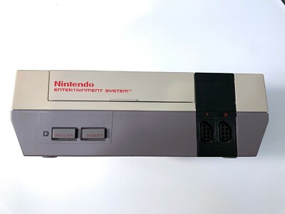 1985 Original NES Nintendo System Console + New 72 Pin Authentic
