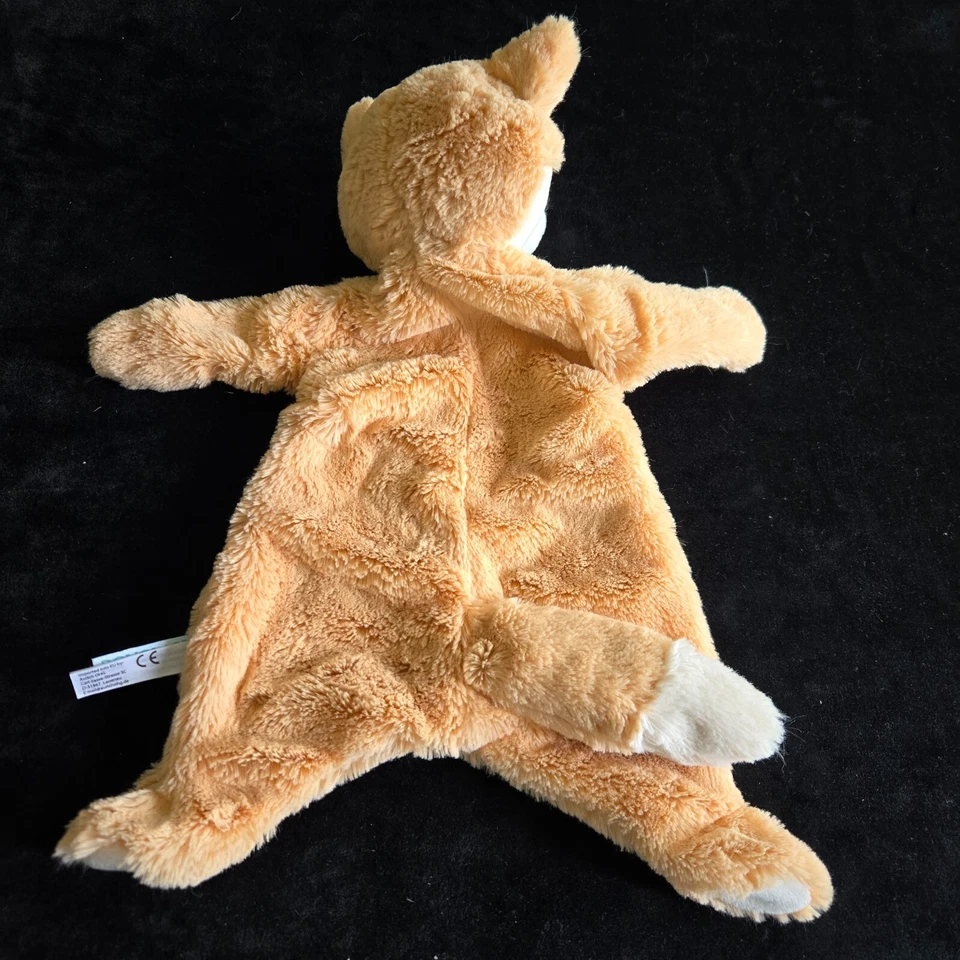 Douglas Baby Lovey 16" Zorro Naranja Peluche Bosque Abrazo Bebé Juguete Orejas Satinadas Foto 3 de 4