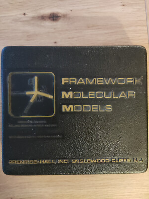 FRAMEWORK MOLECULAR MODELS Baukasten - Moleküle selbst gestalten 1972 8.Auflage