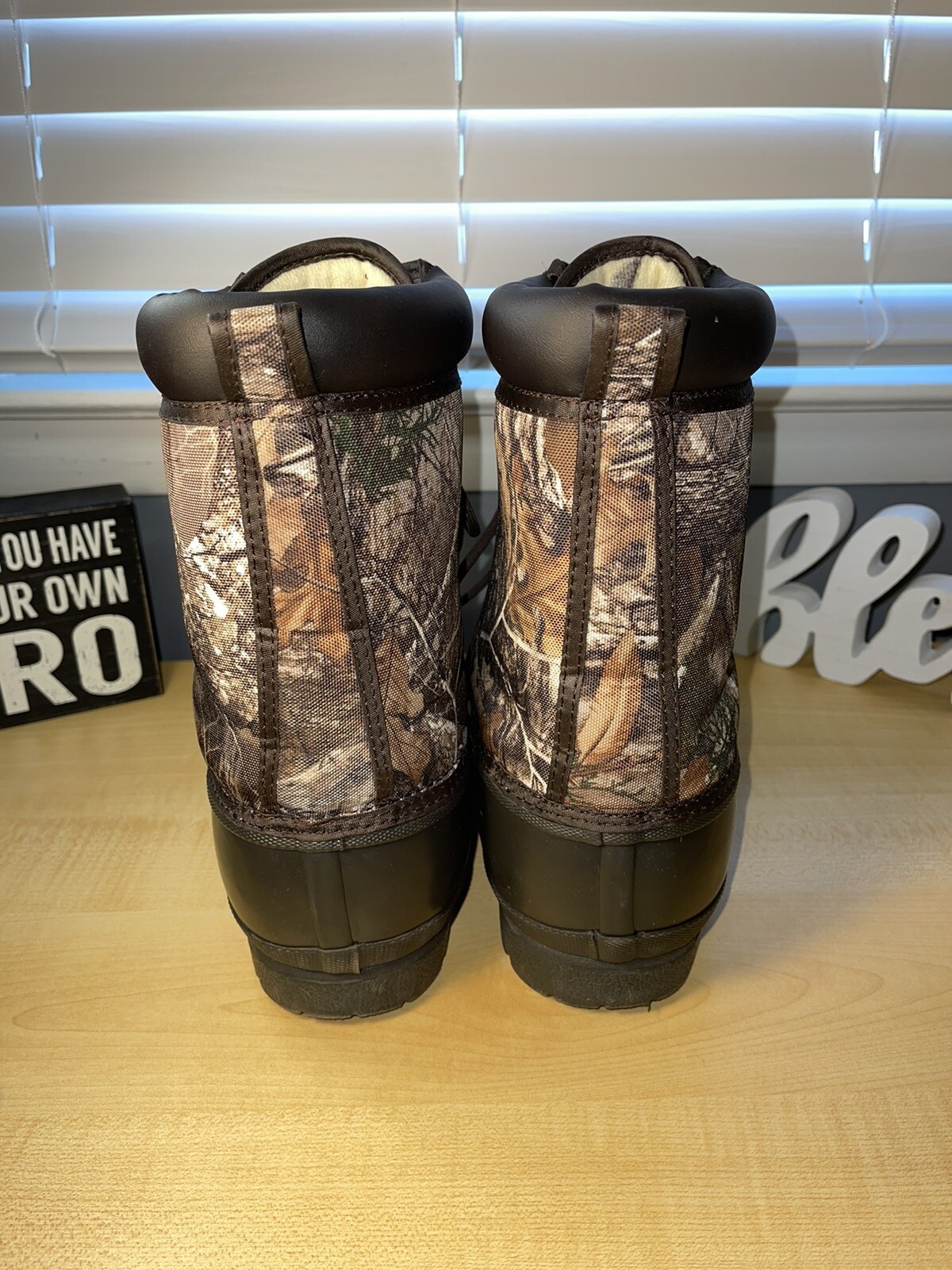 Men's Magellan Outdoors Camo Duck Boot 157860 Realtre… Gem