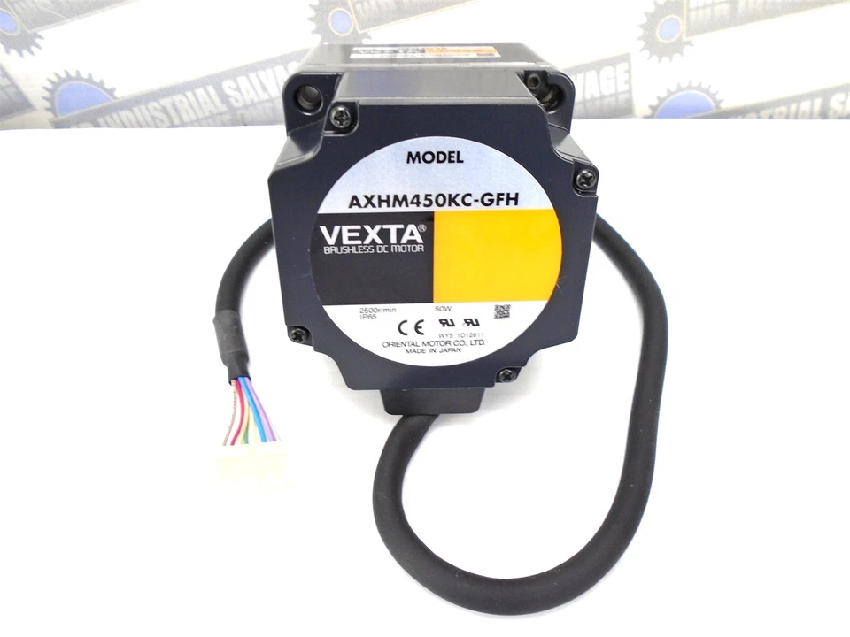 Orientalmotor - AKHM450KC-GFH - BRUSHLESS DC MOTOR w/GFH4G50 50:1 GEAR HEAD -NEW - Image 2 of 4