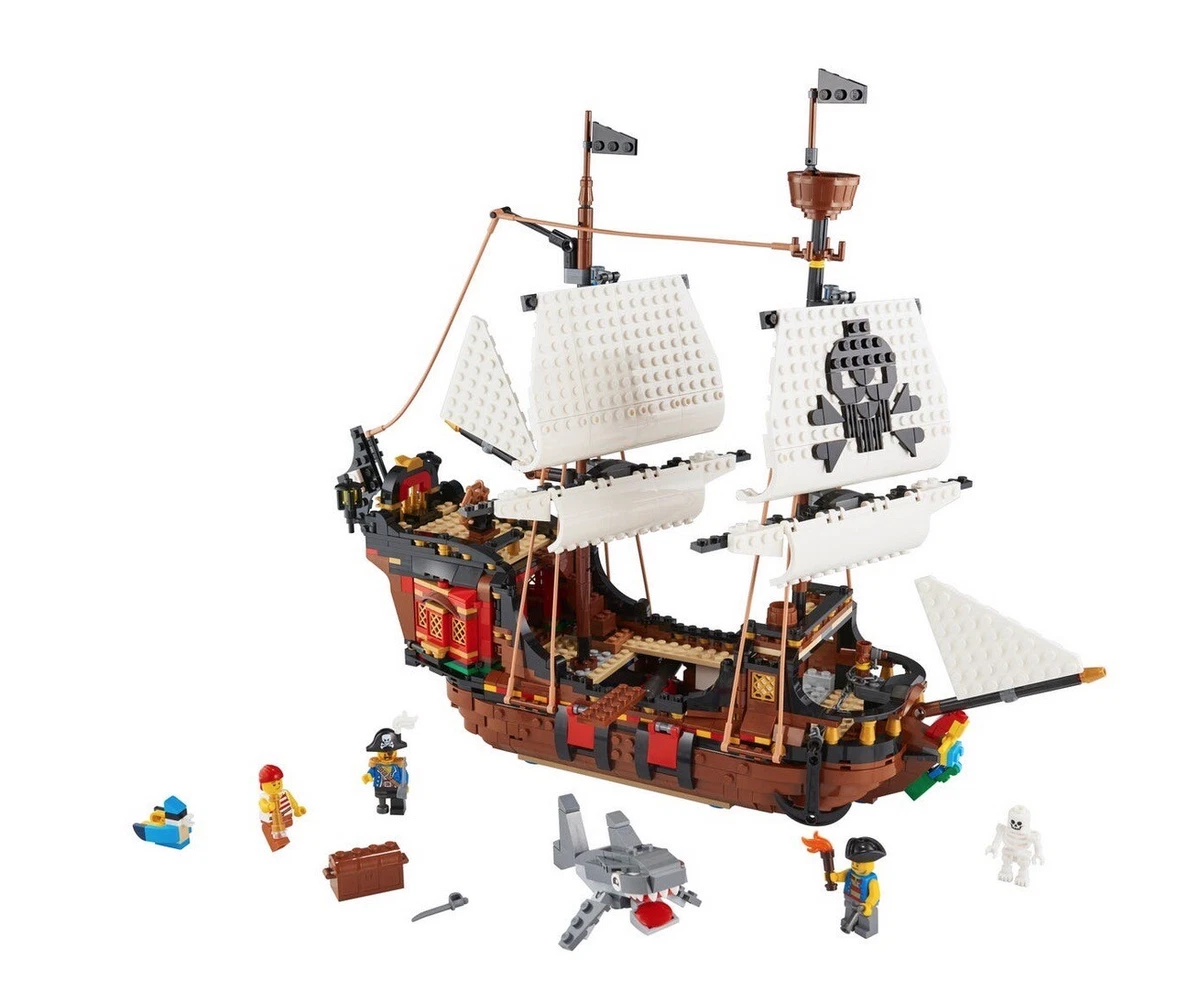 Lego Creator 3 en 1 Barco Pirata 31109 BNISB Vendedor AU