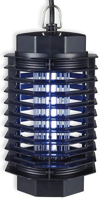 ISOTRONIC UV Insektenlampe Stechmücken mit Hochspannung bekämpfen 80 qm