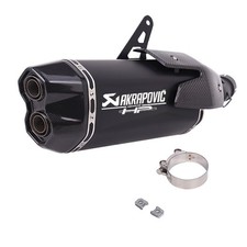 Slip On For BMW R1250GS Adventure 2019-2023 Exhaust Black Muffler Tail Pipe 65mm