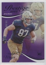 2023 Panini Prestige Rookies Xtra Points Premium Purple 18/99 Michael Mayer m5e