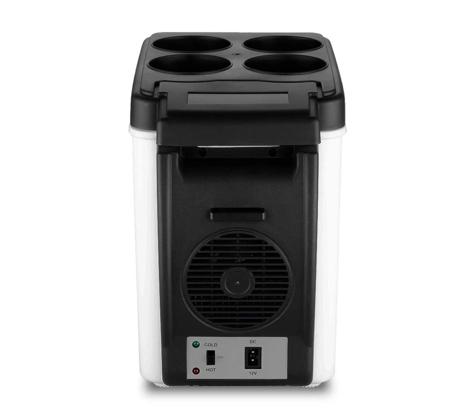 Frigorifero Portatile per Auto 2 in 1 Caldo e Freddo 6L 12V 203002 Mini Frigo - Immagine 4 di 4