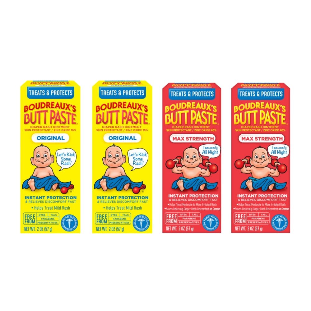 Rash Ointment Variety Pack - Original  Maximum Strength, 8 Total Ounces
