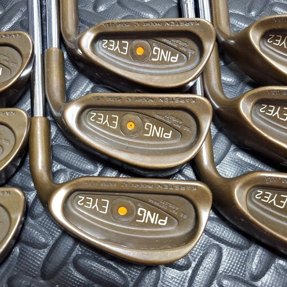 Ping Eye2 Beryllium Copper Orange Dot Iron Set #3-9,W,S (9 Clubs) / PRECISION FM - Image 3 of 4