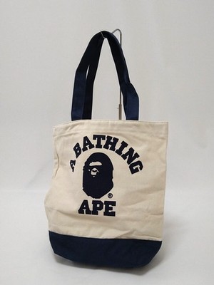 BAPE A Bathing Ape Original Canvas Tote Bag 2011 Winter Magazine Free Gift