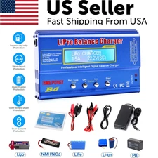 iMAX B6 80W Battery Charger Lipo NiMh Li-ion Ni-Cd Digital RC Balance Charger