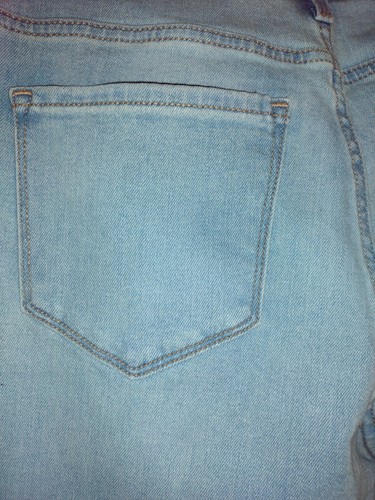 Pantalones de mezclilla para mujer Old Navy tiro alto Wow súper ajustados talla 10 cortos nuevos - Imagen 5 de 5