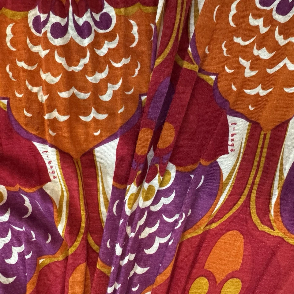 Vestido recto estampado cuello halter T Bags Los Angeles talla L Foto 3 de 4