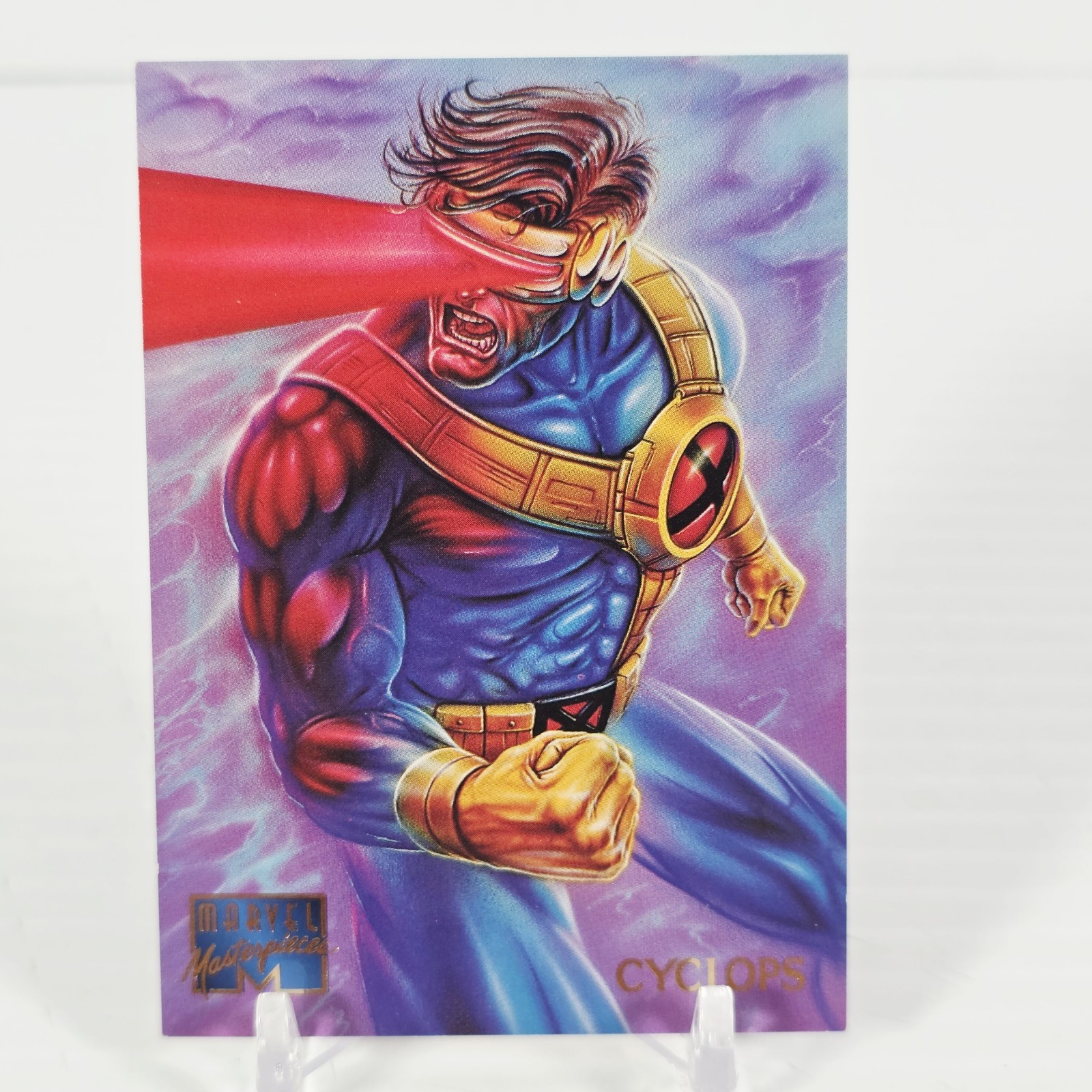 1995 Marvel Masterpieces Cyclops #23 Base Card Dimitrios Patelis - Mint Conditio