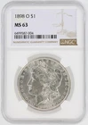 1898-O  Morgan Dollar NGC MS63 New Orleans Minted Silver Dollar No Reserve