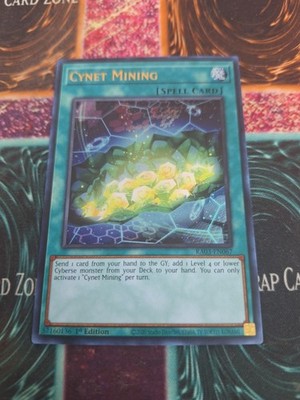 Yugioh Cynet Mining RA03-EN067 Ultra Rare 1st Edition Near Mint
