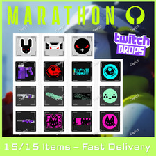 Marathon Twitch Drops - skin armi + emblemi + altro - TUTTI gli articoli 15/15