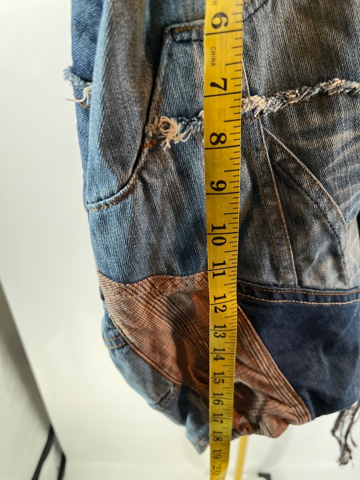 Desigual patchwork mini skirt with bubble hem - image 3