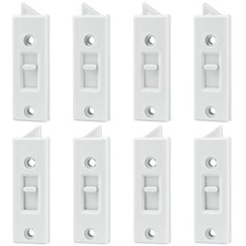8 Pcs Window Latch Locks Spring Loaded Window Tilt Latch Replacement Part by JPK