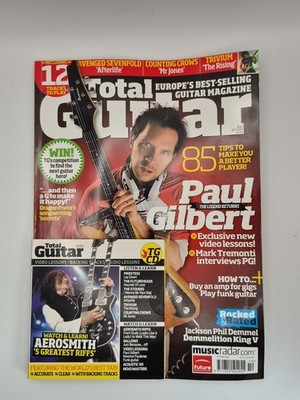 Total Guitar Magazine October 2008 180 Paul Gilbert Counting Crows (2 Of 5)